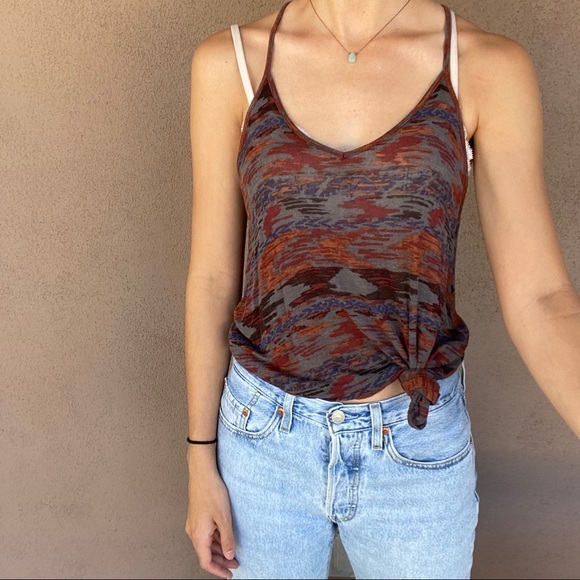Urban Outfitters Tops - Cute patterned tank from urban outfitters!